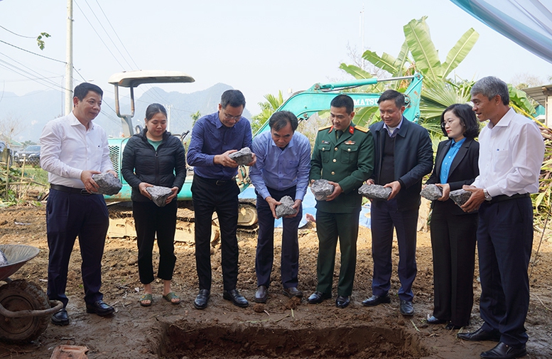 Các địa phương của Quảng Bình khởi công xóa nhà tạm, nhà dột cho hộ nghèo, hộ cận nghèo