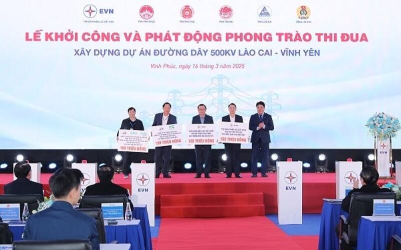 Lễ khởi công và phát động phong trào thi đua dự án