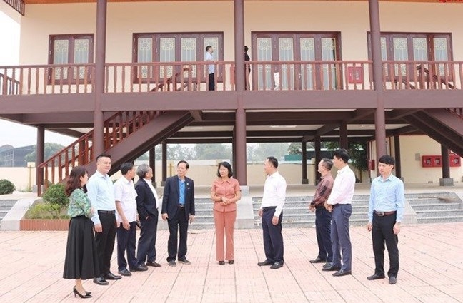 Doan giam sat cua Uy ban MTTQ TP Ha Noi giam sat