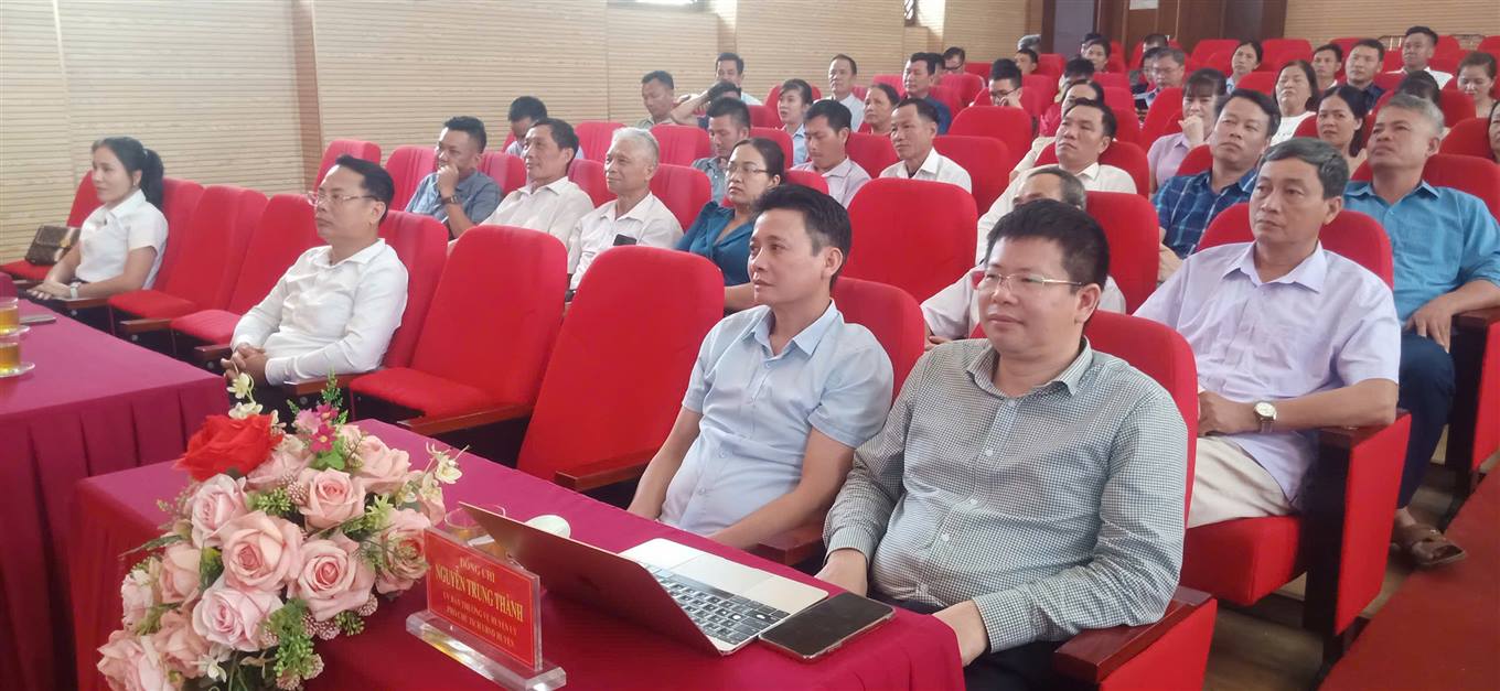 Bảo Thắng: Thúc đẩy phát triển kinh tế tập thể trong nông nghiệp qua mô hình Hội Nông dân 3 Các Đại biểu dự Hội nghị. (Ảnh Trang TTĐT Huyện Bảo Thắng)