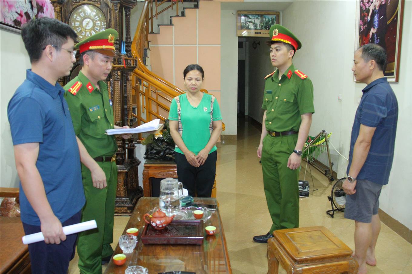 Co quan CSDT doc lenh khoi to doi tuong Tran Thi Toan