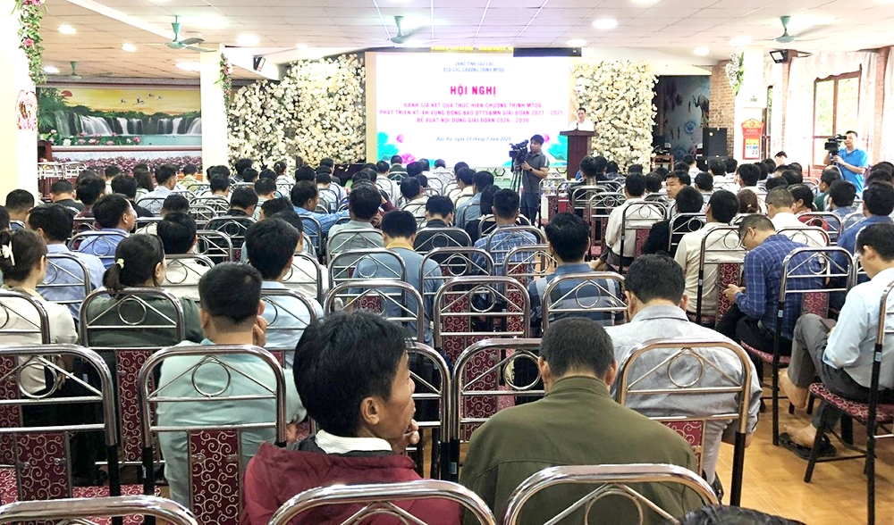 Triển khai Chương trình MTQG 1719 ở Lào Cai, nhiều chỉ số đạt mục tiêu đề ra 1 Hội nghị nhằm đánh giá kết quả đã đạt được trong thực hiện Chương trình MTQG 1719 giai đoạn 2021 - 2025 và đề xuất các nội dung thực hiện giai đoạn 2026 - 2030