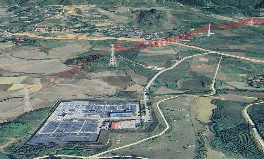 EVNNPT đảm nhiệm đầu tư dự án đường dây 220kV Than Uyên - 500kV Lào Cai, khởi công trong quý II/2025 3 Xuất tuyến từ TBA 220kV Than Uyên.