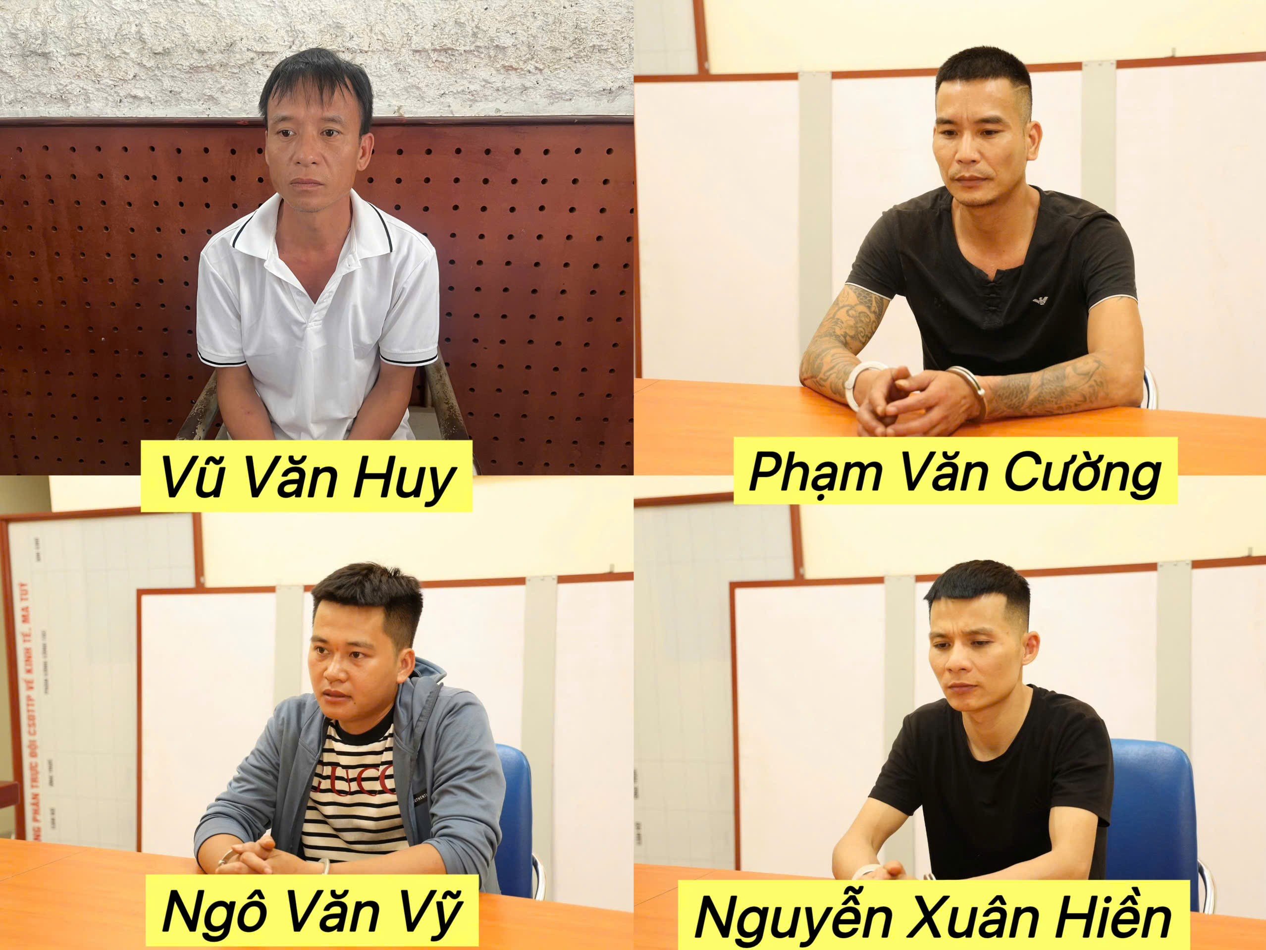 Công an tỉnh Lào Cai vận động thành công 2 kẻ cầm đầu đường dây đánh bạc ở huyện Bảo Thắng ra đầu thú 2 Các đối tượng liên quan. (Ảnh Báo Lào Cai)