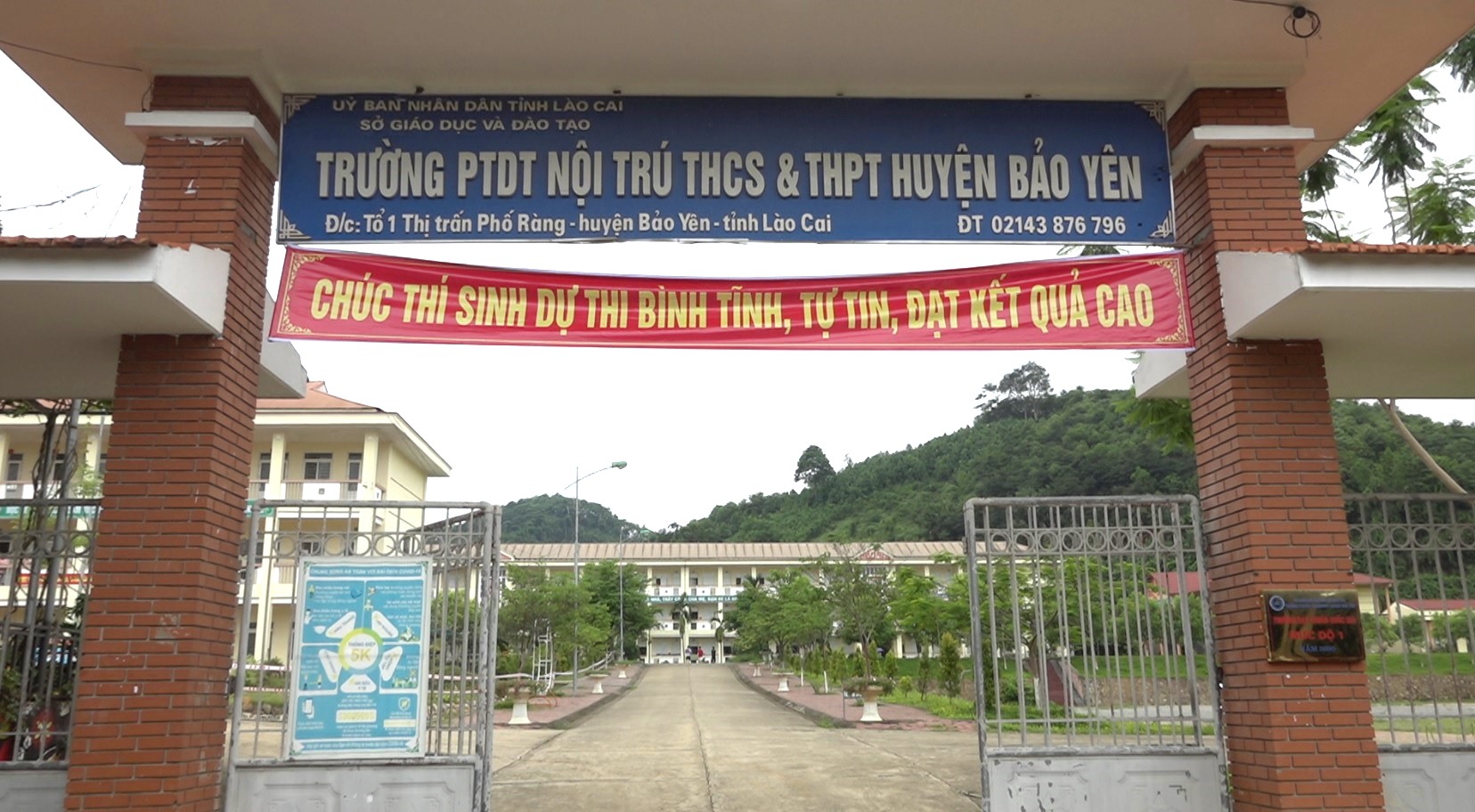 Bảo Yên sẵn sàng cho kỳ thi tốt nghiệp THPT 2025: Hơn 900 thí sinh tự tin bước vào kỳ thi 6 Đồng hành và bảo đảm mọi điều kiện cho thí sinh (ảnh truyền hình Bảo Yên )