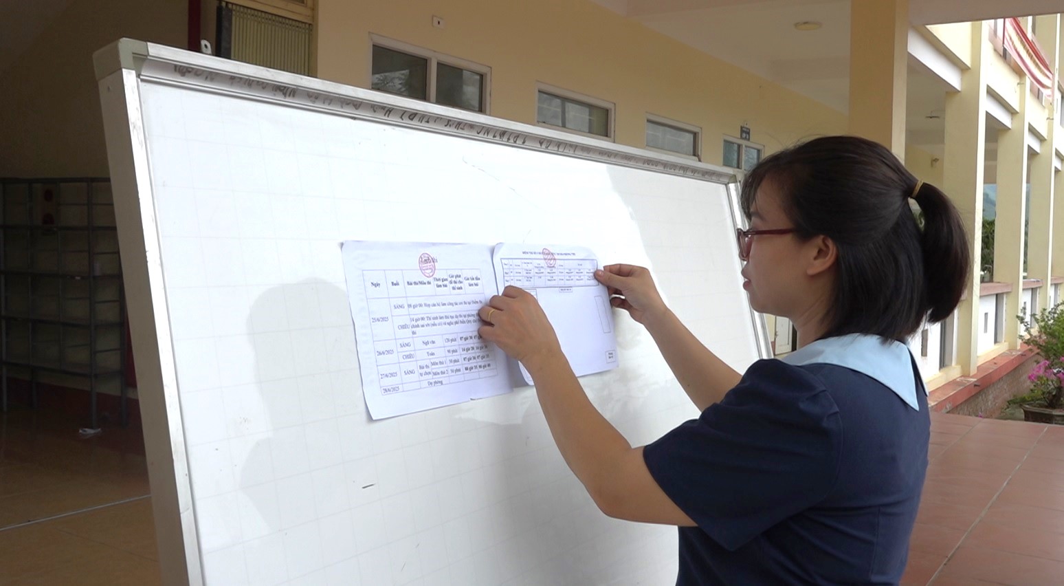 Bảo Yên sẵn sàng cho kỳ thi tốt nghiệp THPT 2025: Hơn 900 thí sinh tự tin bước vào kỳ thi 3 Đảm bảo sẵn sàng cho kỳ thi tốt nghiệp THPT 2025 ( ảnh truyền hình Bảo Yên )