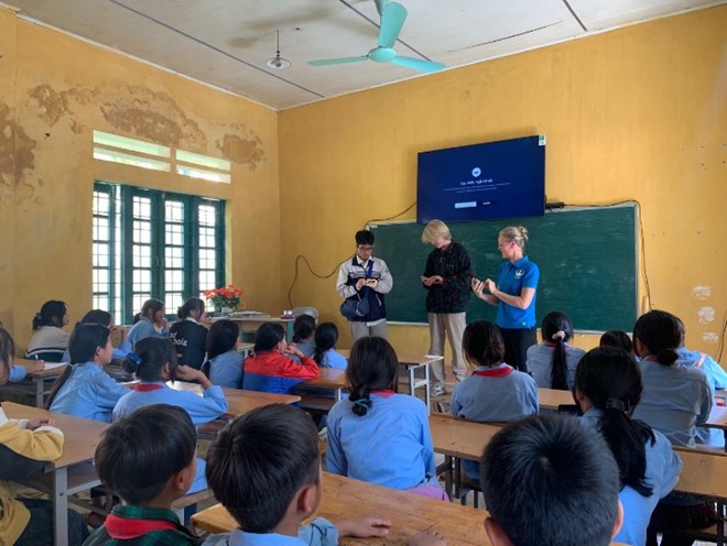 Hàng trăm giáo viên Bắc Hà bị giảm mức khen thưởng sau xét lại thi đua 2 Một trường học trên địa bàn huyện Bắc Hà, tỉnh Lào Cai. Ảnh: Phòng Giáo dục Bắc Hà