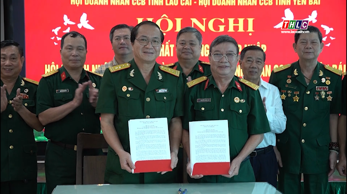 Dai dien Hoi Doanh nhan cuu chien binh Lao Cai va Yen Bai da k 5477