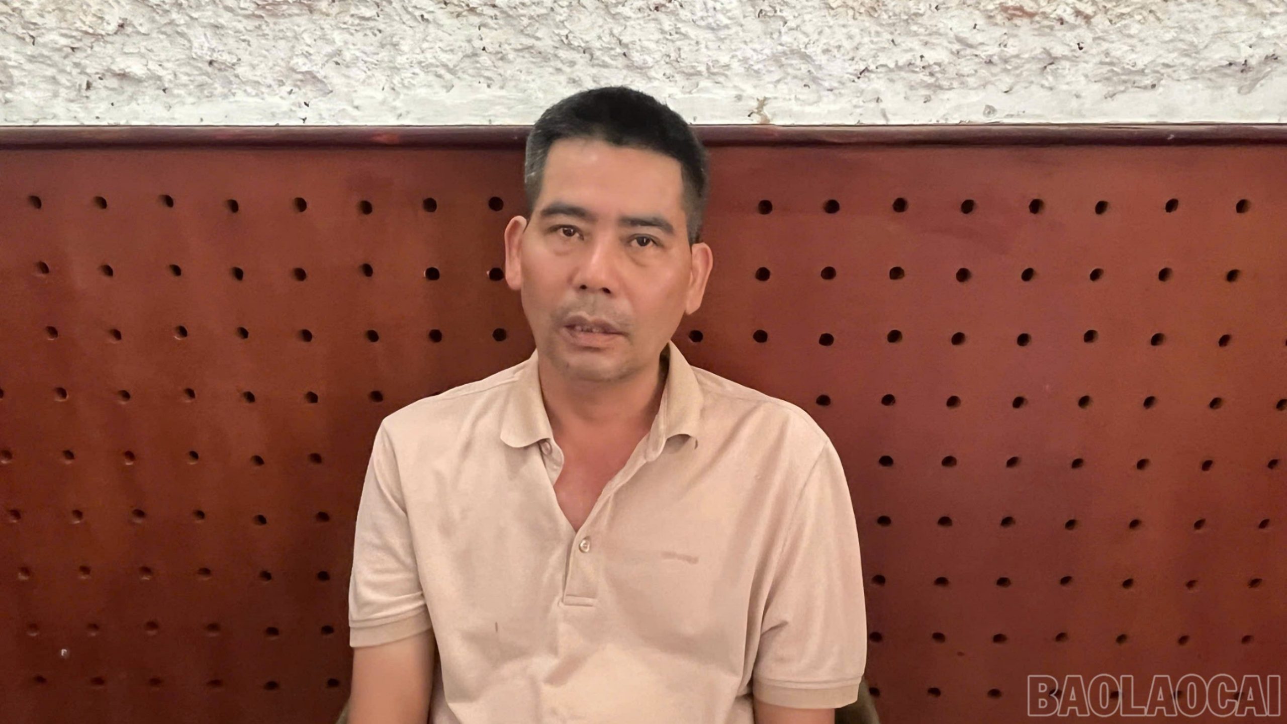Công an tỉnh Lào Cai vận động thành công 2 kẻ cầm đầu đường dây đánh bạc ở huyện Bảo Thắng ra đầu thú 3 Đối tượng Ngô Văn Tám. (Ảnh Báo Lào Cai)