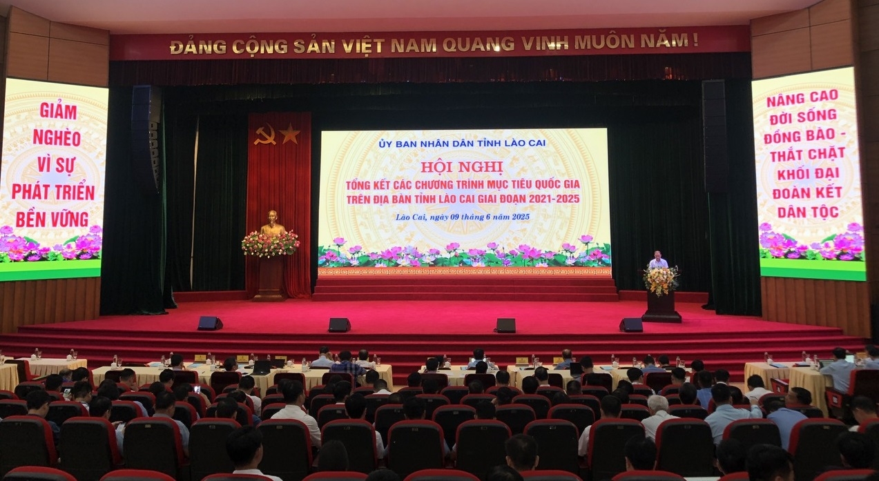 Tỷ lệ giảm nghèo trong đồng bào DTTS ở Lào Cai giai đoạn 2021 - 2025 bình quân đạt 6,63%/năm 1 Hội nghị đánh giá những kết quả đã đạt được cũng như đề xuất giải pháp triển khai hiệu quả các Chương trình MTQG giai đoạn 2026 - 2030