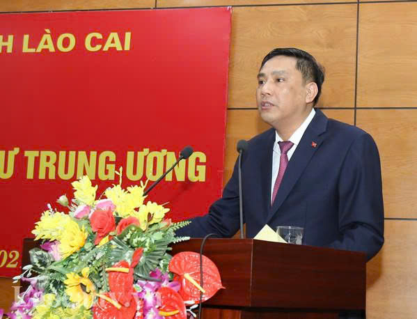 Bổ nhiệm 4 phó bí thư tỉnh uỷ Lào Cai ( mới ) 1 Ông Hoàng Giang, Phó Bí thư Tỉnh ủy Lào Cai.