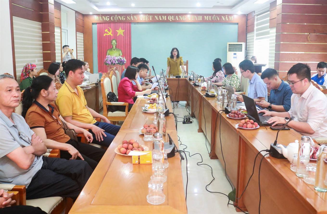 Bát Xát bổ sung thêm 15 sản phẩm đạt chuẩn OCOP 3 sao năm 2024 1 Quang cảnh Hội nghị (Ảnh Truyền Hình Bát Xát)