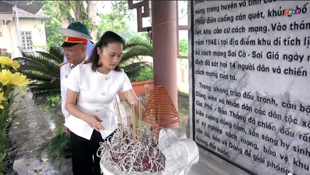 Gia Phú tưởng nhớ người có công với cách mạng 