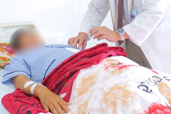 Tây Ninh: Người đàn ông suýt mất mạng vì bị bò húc vào bụng 2 Bệnh nhân qua cơn nguy kịch sau mổ (Ảnh: BV).