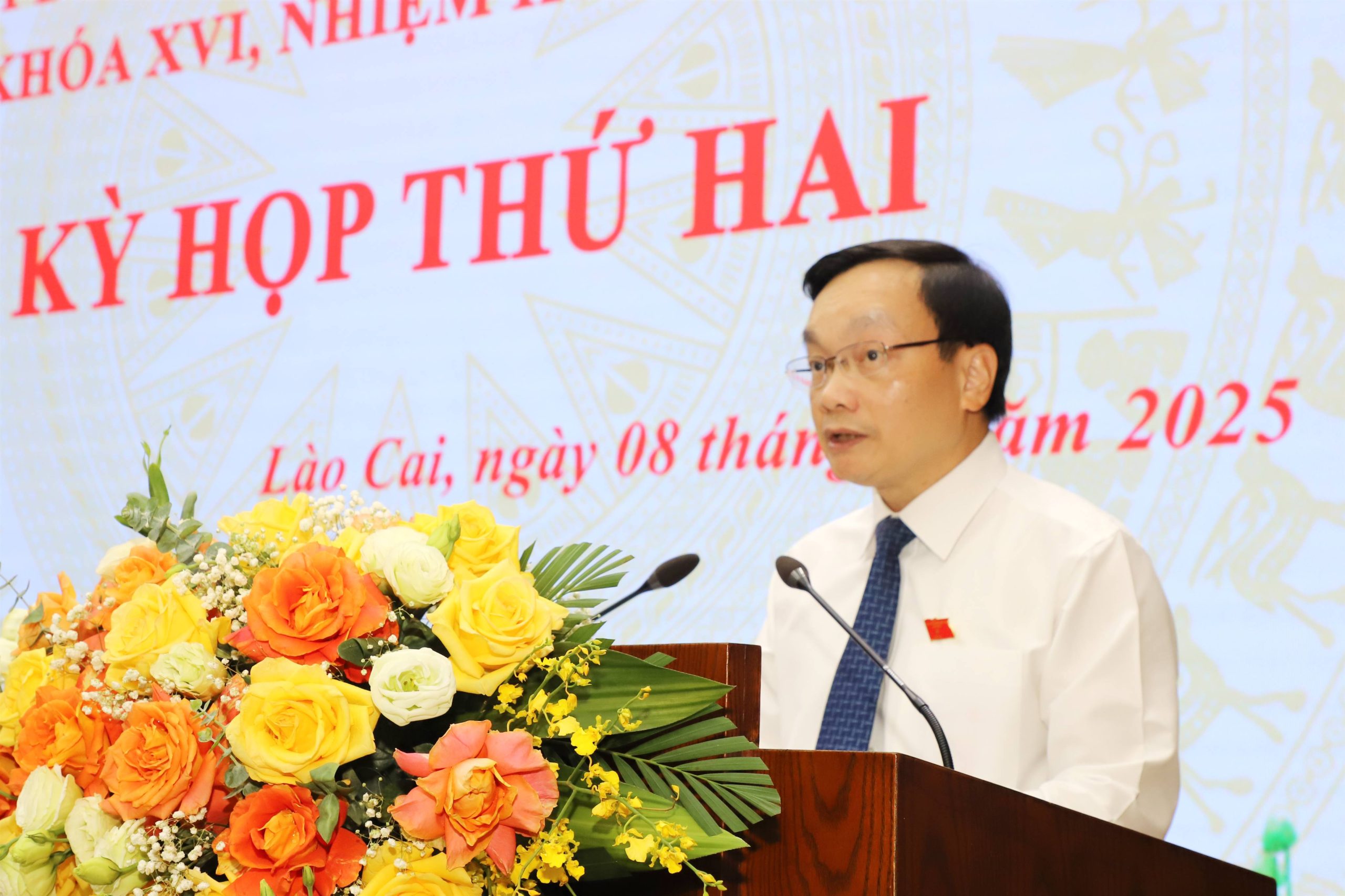 Lào Cai: 11 Nghị quyết được thông qua tại Kỳ họp thứ 2 HĐND tỉnh khoá XVI, nhiệm kỳ 2021-2026 4 Giám đốc Sở Tài chính đã trình bày các tờ trình