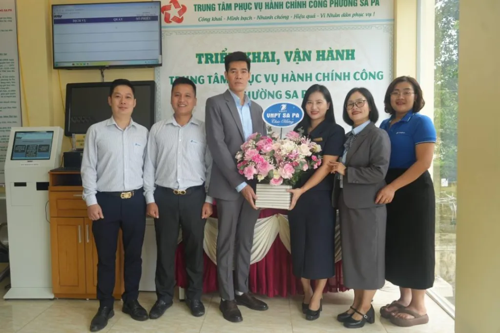 Trung tâm Hành chính công phường Sa Pa: Hướng tới nền hành chính hiện đại, lấy người dân làm trung tâm 1 Trung tâm hành chính công phường Sa Pa chính thức đi vào hoạt động từ ngày 1-7-2025. (Ảnh Truyền Hình Sa Pa)