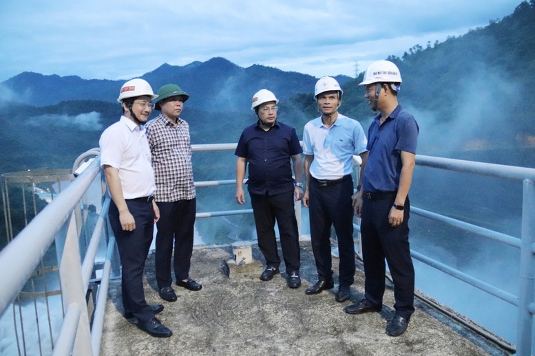 Đoàn kiểm tra của Bộ Công Thương làm việc với Nhà máy Thủy điện Bản Vẽ nhằm rà soát công tác đảm bảo an toàn đập, hồ chứa thủy điện và ứng phó thiên tai trên lưu vực sông Cả