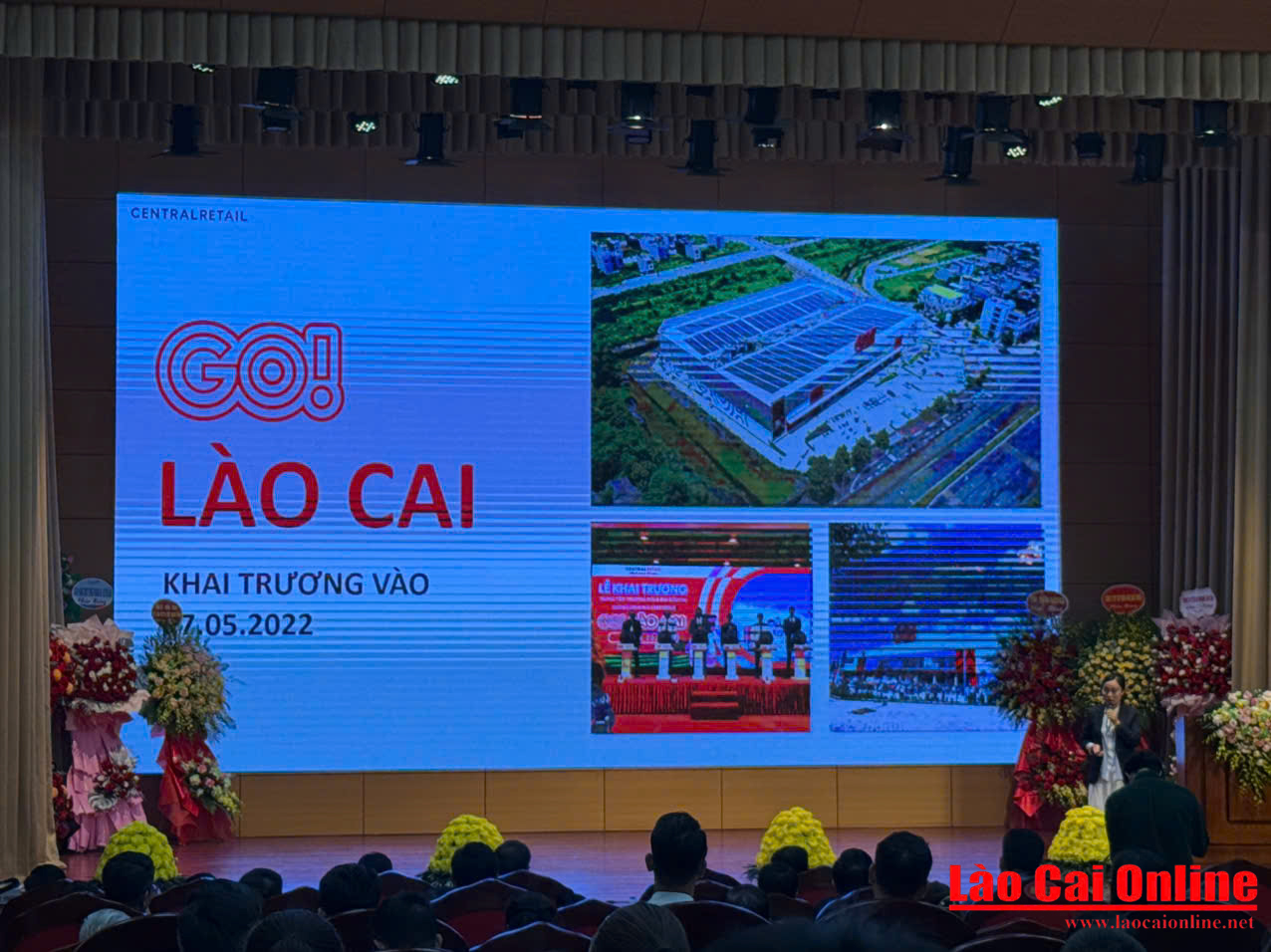 Đại diện chuỗi siêu thị GO! chia sẻ tại buổi làm việc, nhấn mạnh hành trình khai trương siêu thị GO! đầu tiên tại Lào Cai năm 2022, đồng thời bày tỏ mong muốn tiếp tục nhận được sự quan tâm, hỗ trợ từ các cấp chính quyền để sớm đưa siêu thị GO! thứ hai tại Lào Cai ( nằm trên địa bàn Yên Bái cũ) đi vào hoạt động.