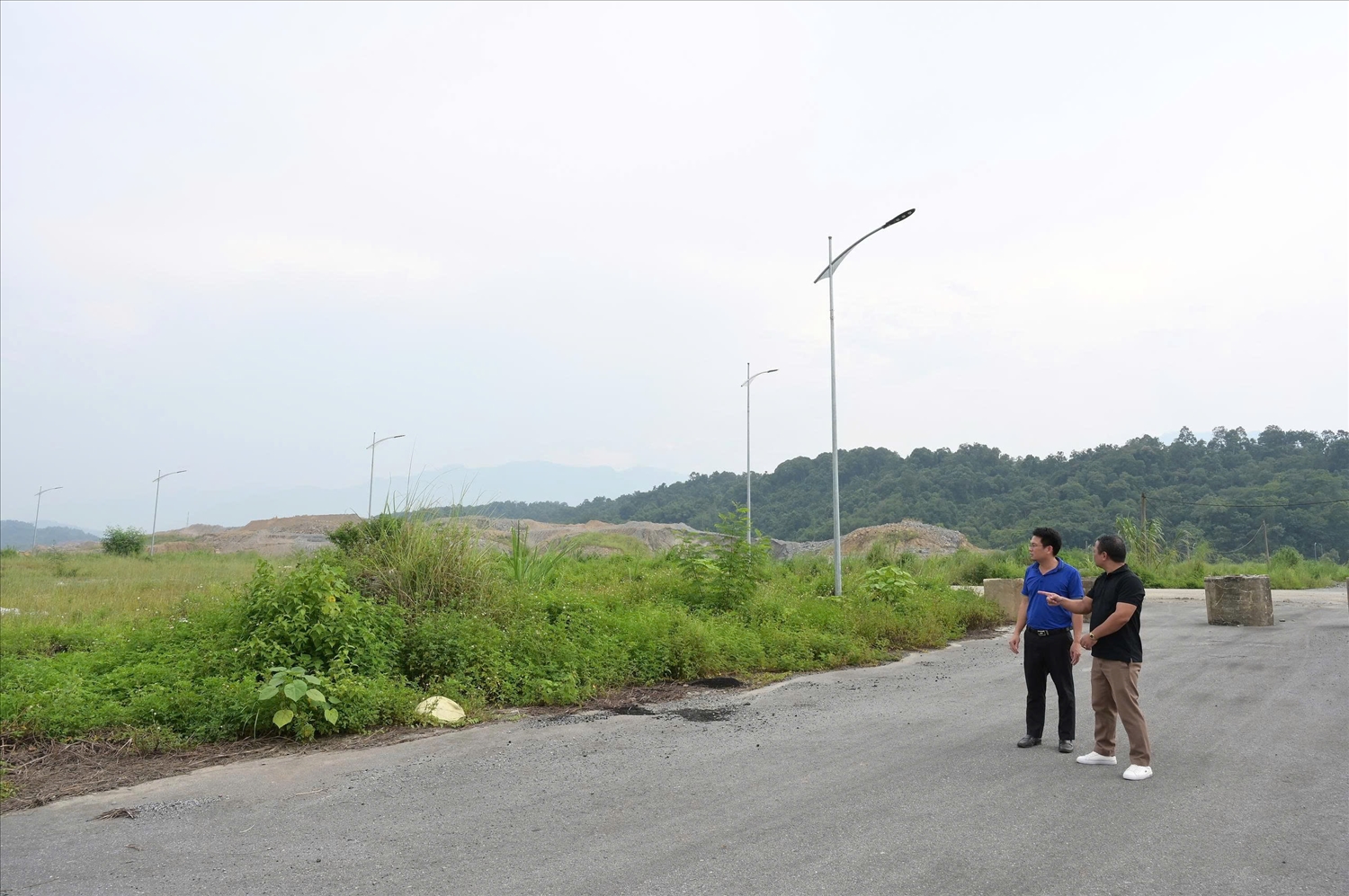 Khu đô thị mới Tiểu khu đô thị số 10, phường Cam Đường dự kiến bố trí 25 hộ TĐC. (Ảnh: Trọng Bảo)