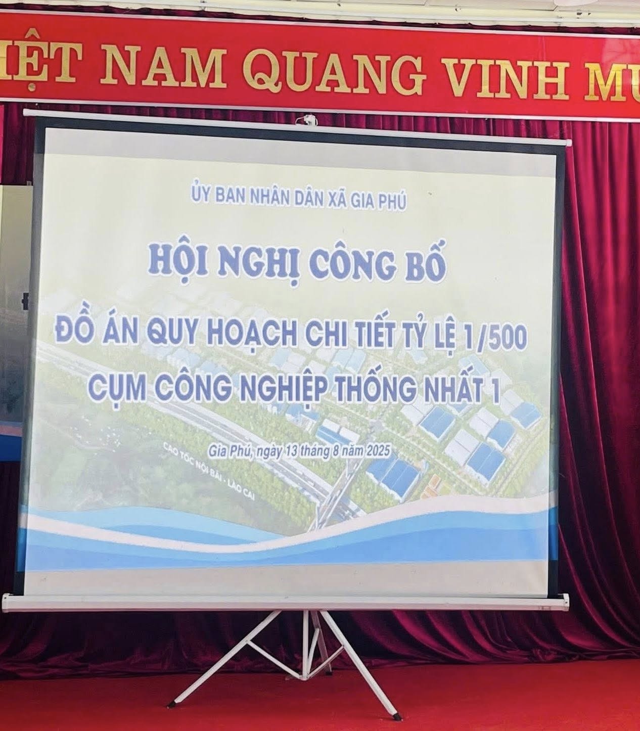 Bản đồ quy hoạch Khu Công Nghiệp Thống Nhất tỷ lệ 1:500