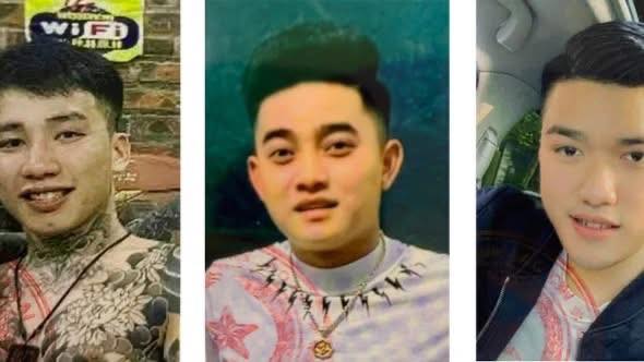 Hình ảnh của các đối tượng Bàn Mạnh Đáp , Hoàng Ngọc Anh , Nguyễn Văn Hảo ( từ trái qua phải )