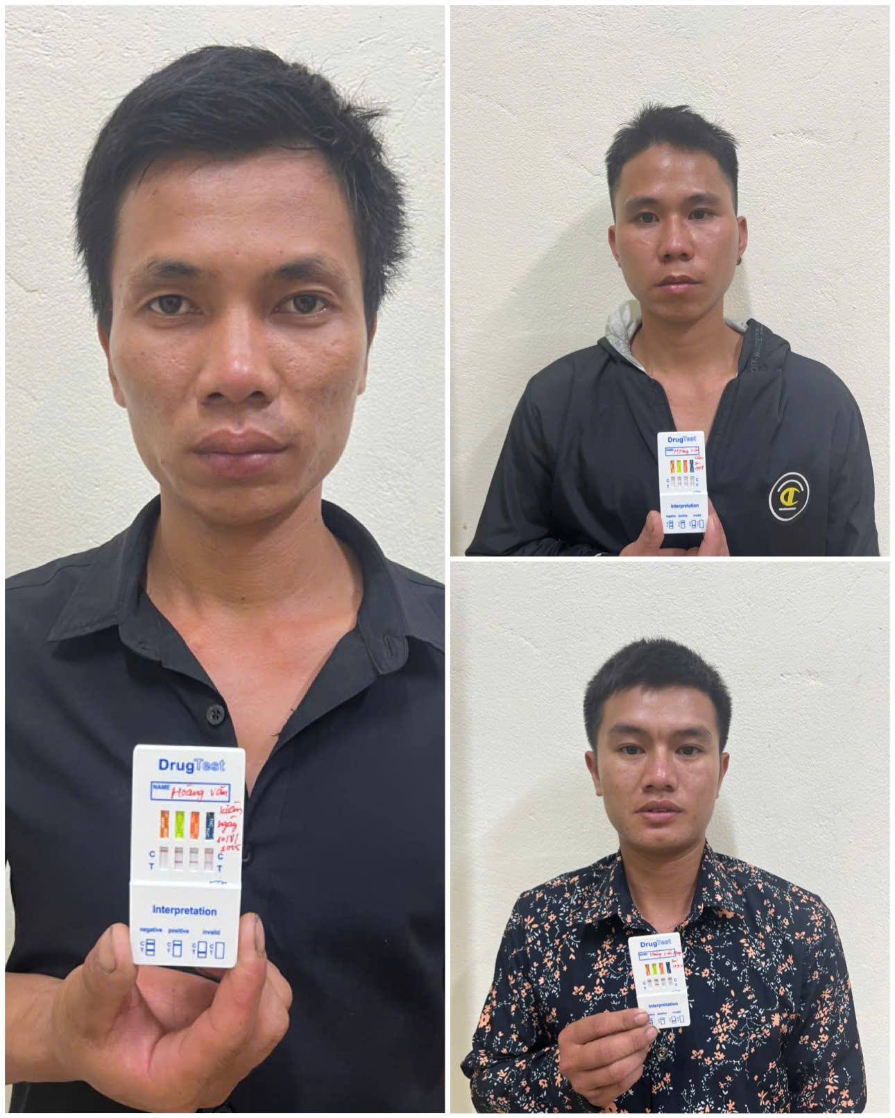 Công an xã Bảo Hà liên tiếp triệt phá nhiều vụ việc liên quan đến ma túy 1 03 đối tượng Hoàng Văn Kiềm, Hoàng Văn Liêm và Hoàng Văn Huy ( ảnh CTTĐT công an tỉnh Lào Cai )