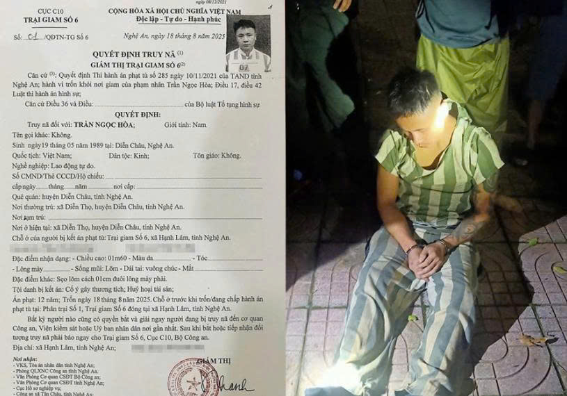 Tran Ngoc Hoa bi luc luong chuc nang bat giu. 44566