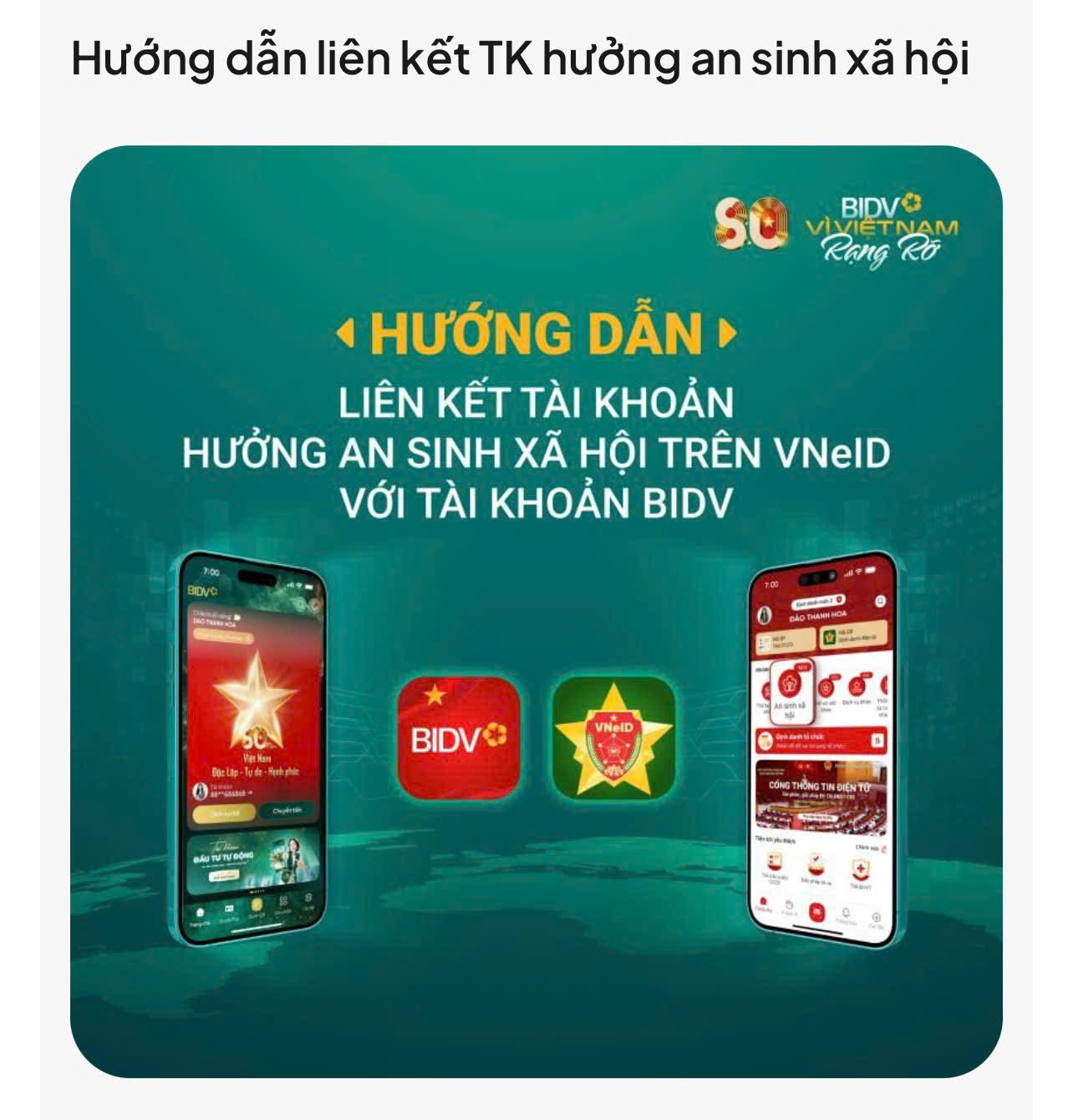 Toàn dân được nhận 100.000 đồng dịp Quốc khánh 2/9: Hướng dẫn chi tiết trên VNeID 6 aa2c7f34246daf33f67c