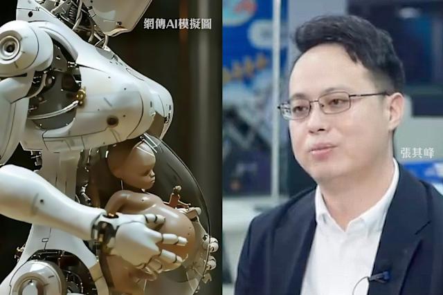 Chưa Từng Có: Robot Có Thể Mang Thai Và Sinh Con Sẽ Ra Mắt Trong Năm Tới 1 ình ảnh minh họa nguyên mẫu mẹ bầu robot