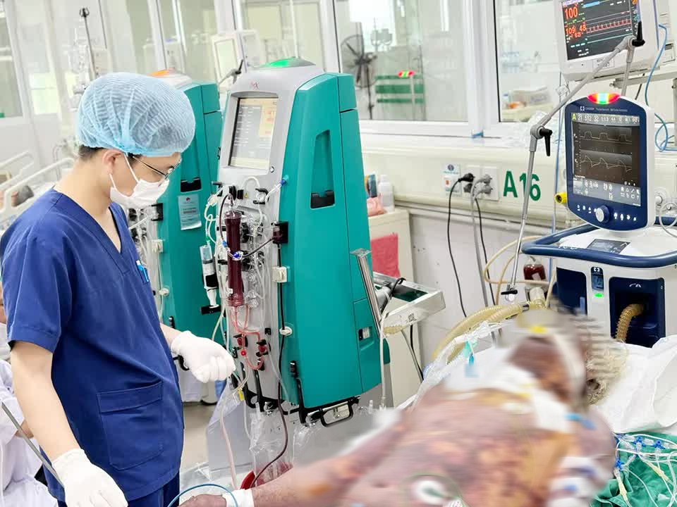 Bệnh nhân mắc liên cầu khuẩn lợn điều trị tại một cơ sở y tế.