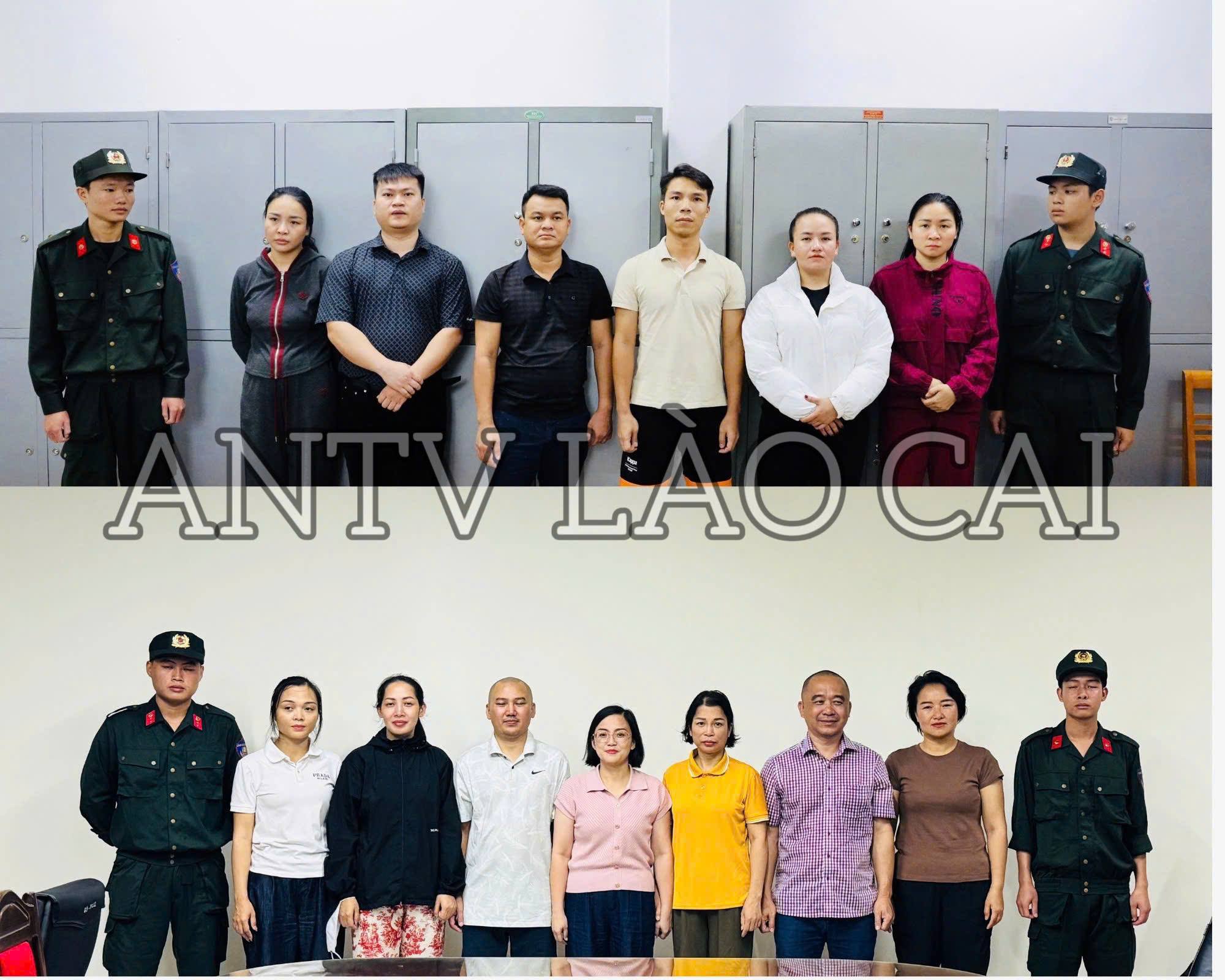 Công an tỉnh Lào Cai triệt phá đường dây lừa đảo chiếm đoạt tài sản quy mô toàn quốc với giao dịch lên tới hàng chục nghìn tỷ đồng qua hình thức huy động đầu tư tài chính vào đồng tiền điện tử ảo 5 Các đối tượng trong đường dây