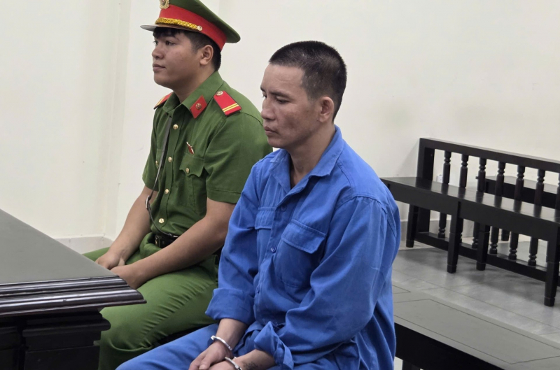 Bị cáo Hạnh tại phiên tòa ngày 25/8. 