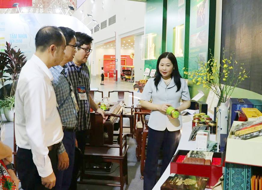 Lào Cai sẵn sàng cho Triển lãm thành tựu Đất nước 6 Khu vực trưng bày OCOP của tỉnh Lào Cai