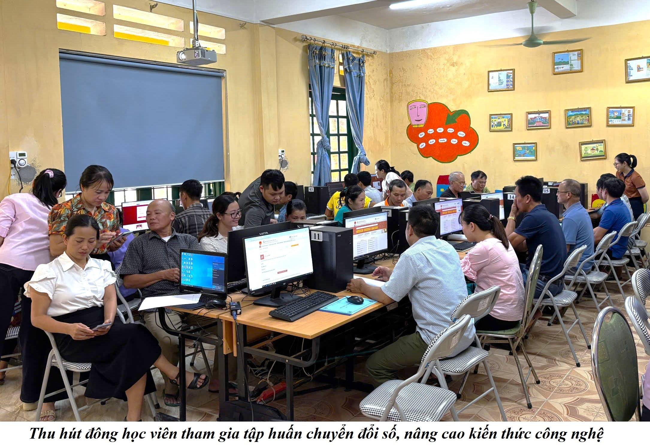 Bát Xát: 520 học viên ở 55 thôn được tập huấn kỹ năng số, lan tỏa văn hóa chuyển đổi số đến cộng đồng 1 1. Thu