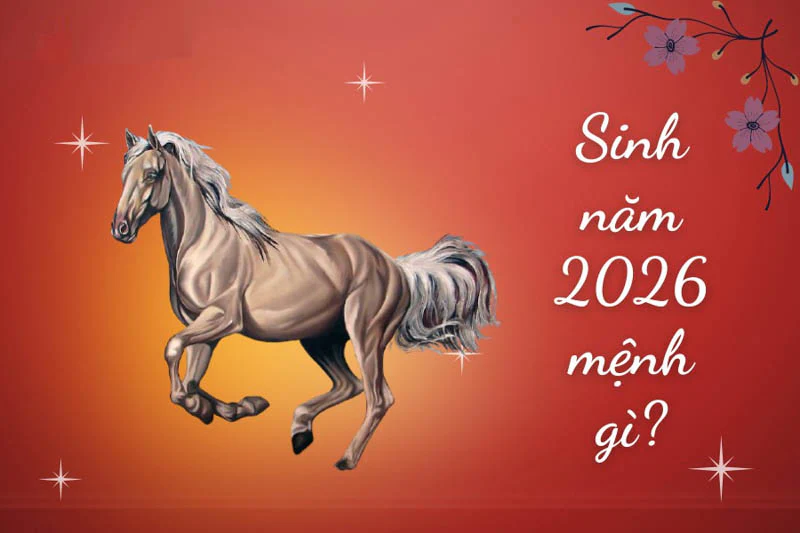 Sinh năm 2026 mệnh gì? Hợp với ai?