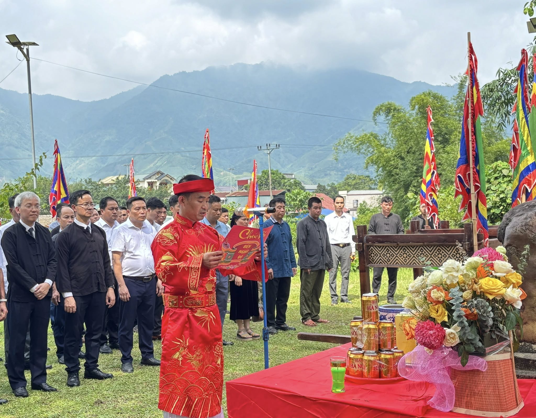Xã Nghĩa Đô đón nhận hai di sản văn hóa phi vật thể quốc gia của người Tày 2 542751919 758837270352658 1047113823031887084 n