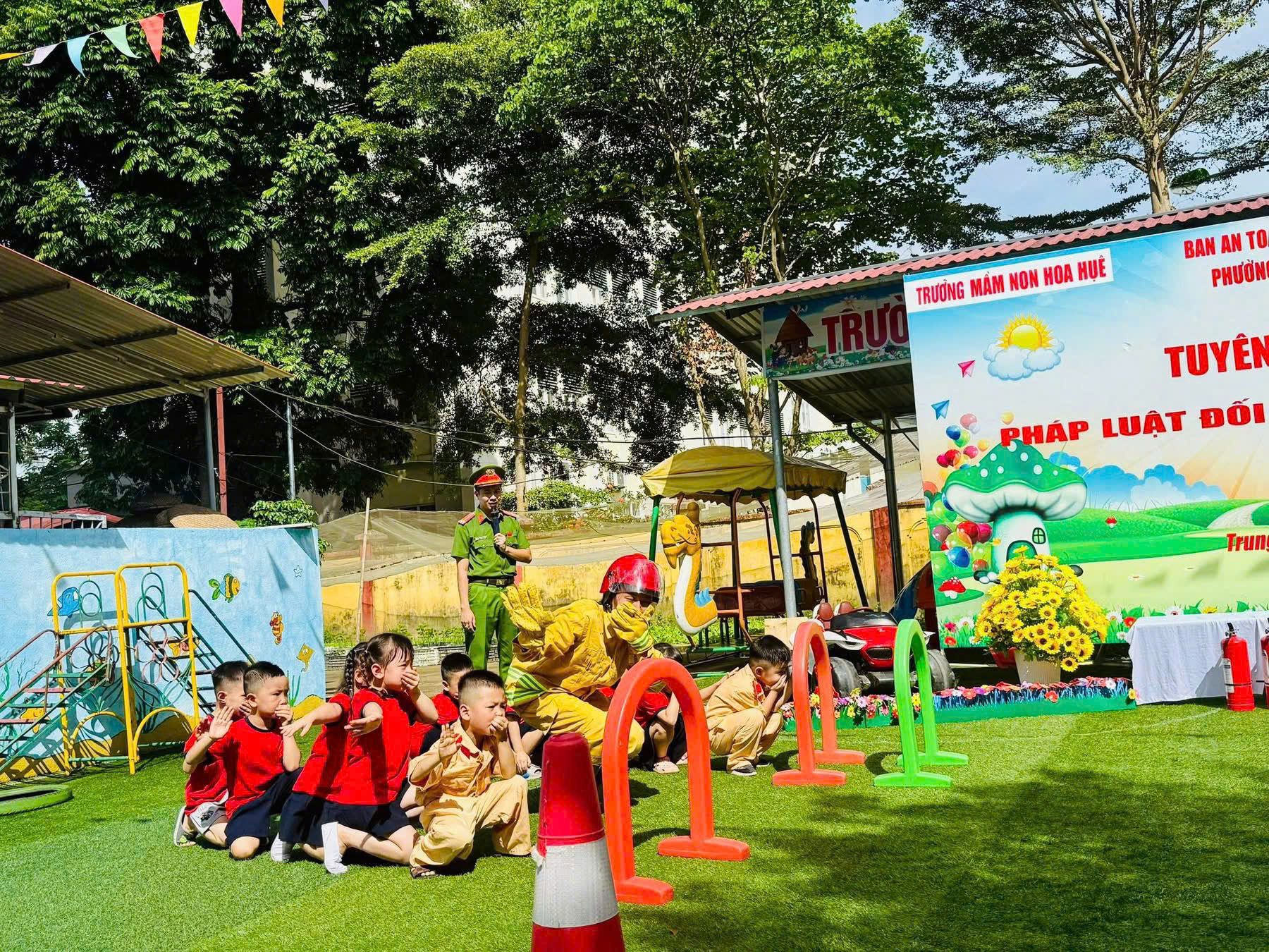 Chương trình “Tuyên truyền pháp luật đối với trẻ mầm non”