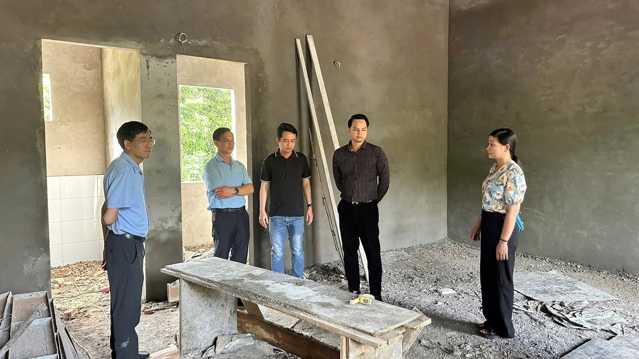 Thành đoàn TP Hồ Chí Minh kiểm tra tiến độ công trình Trường mầm non Hoa Lan, xã Tằng Loỏng 4 9b807264 825b 4a34 918e 417ddbbce655