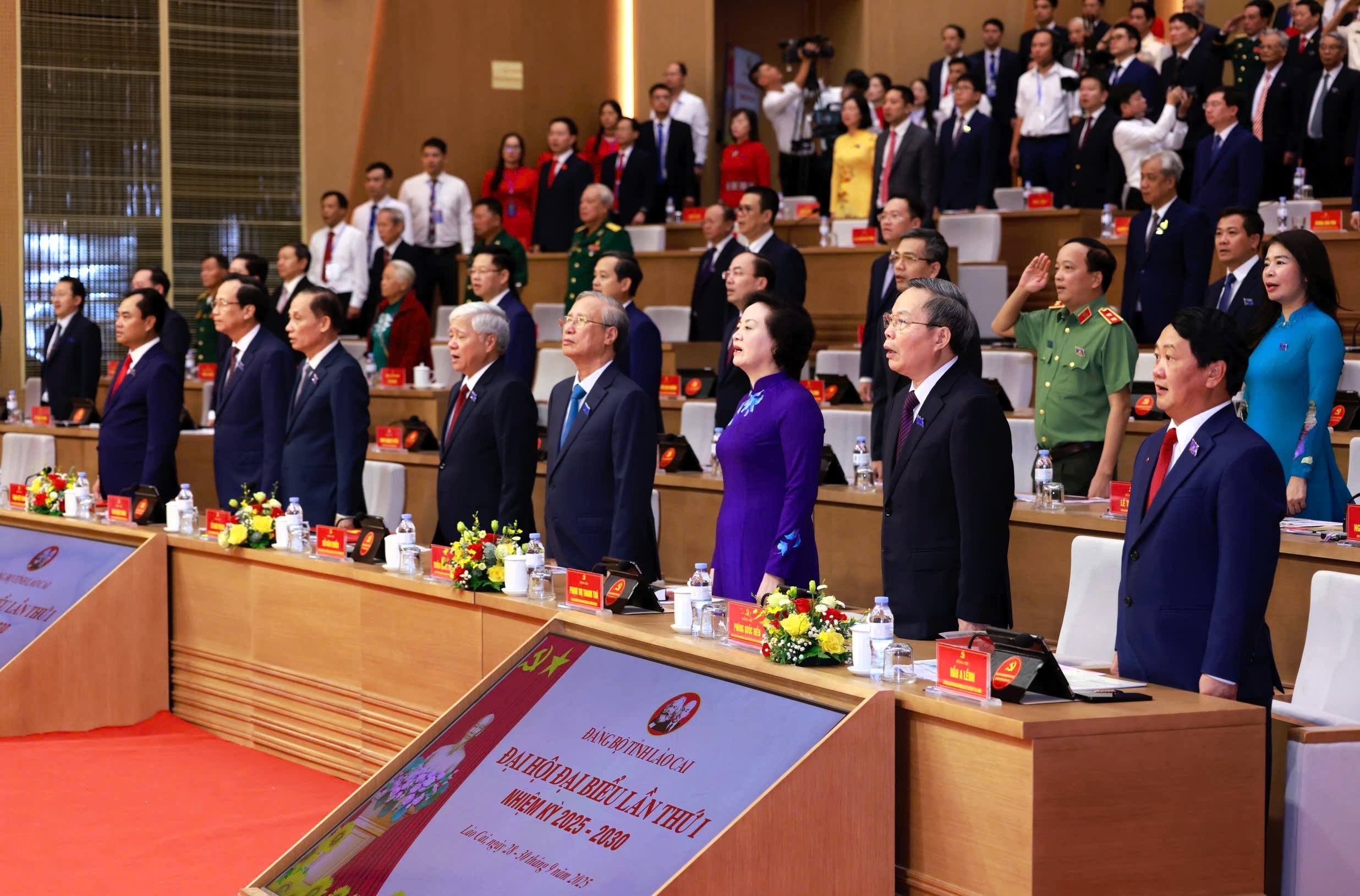 Khai mạc Đại hội đại biểu Đảng bộ tỉnh Lào Cai lần thứ I, nhiệm kỳ 2025 - 2030 2 Chaoco