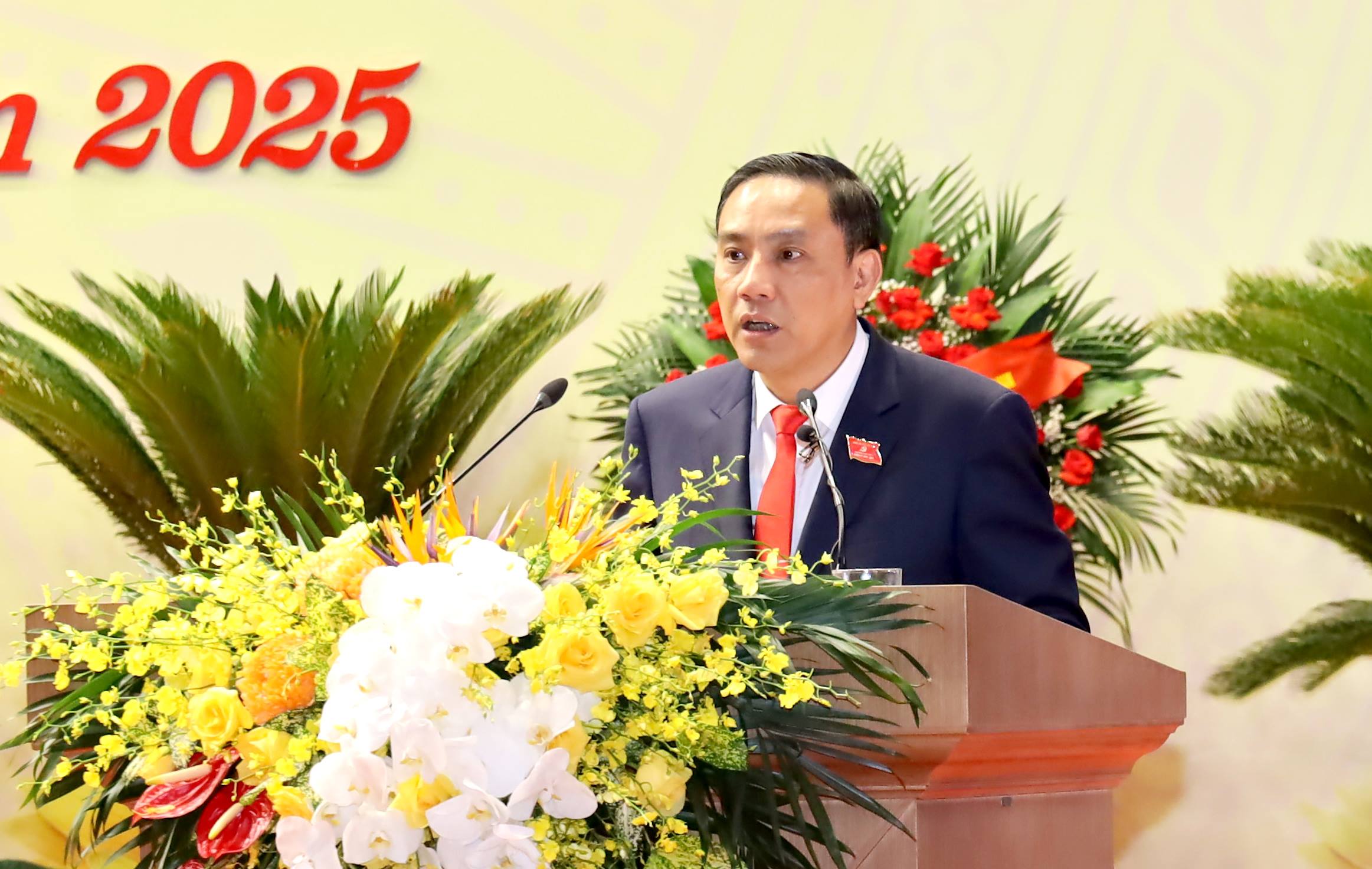 Khai mạc Đại hội đại biểu Đảng bộ tỉnh Lào Cai lần thứ I, nhiệm kỳ 2025 - 2030 12 IMG 6302onghoanggiangpb