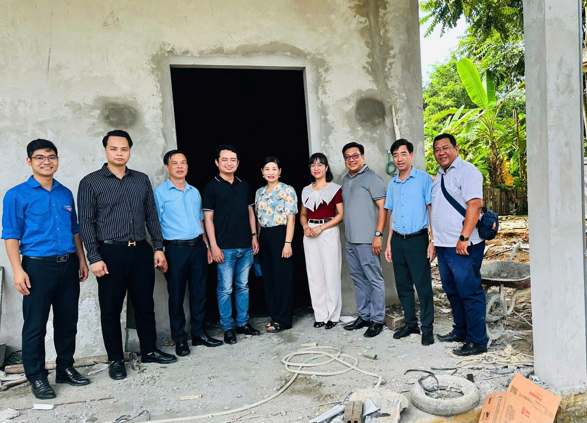 Thành đoàn TP Hồ Chí Minh kiểm tra tiến độ công trình Trường mầm non Hoa Lan, xã Tằng Loỏng 2 ae9c3e1b c026 4e3e ae6f b2b5c298bc43