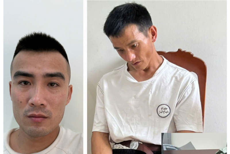 Công an Thanh Hóa liên tiếp triệt phá 3 đường dây ma túy xuyên quốc gia 1 Đối tượng Lê Mạnh Linh (bên trái), Tràng A Sía (bên phải).