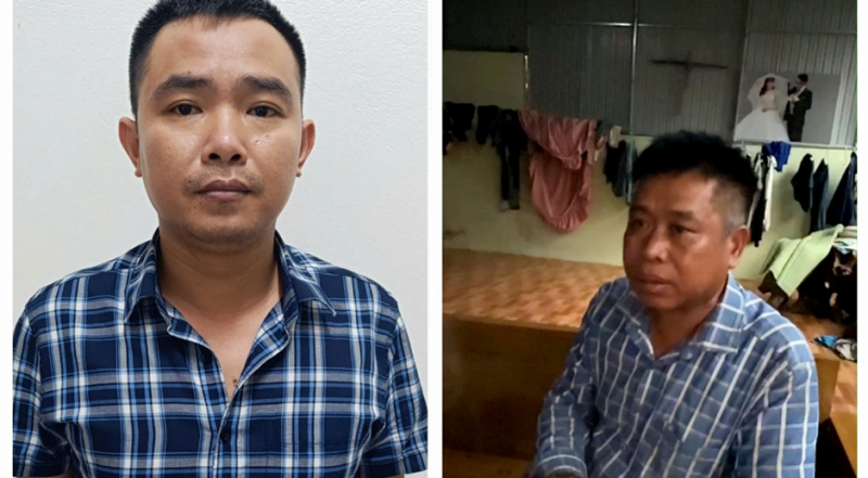 Công an Thanh Hóa liên tiếp triệt phá 3 đường dây ma túy xuyên quốc gia 2 Đối tượng Vũ Anh Thắng (bên trái) và Vi Văn Nhân (bên phải).
