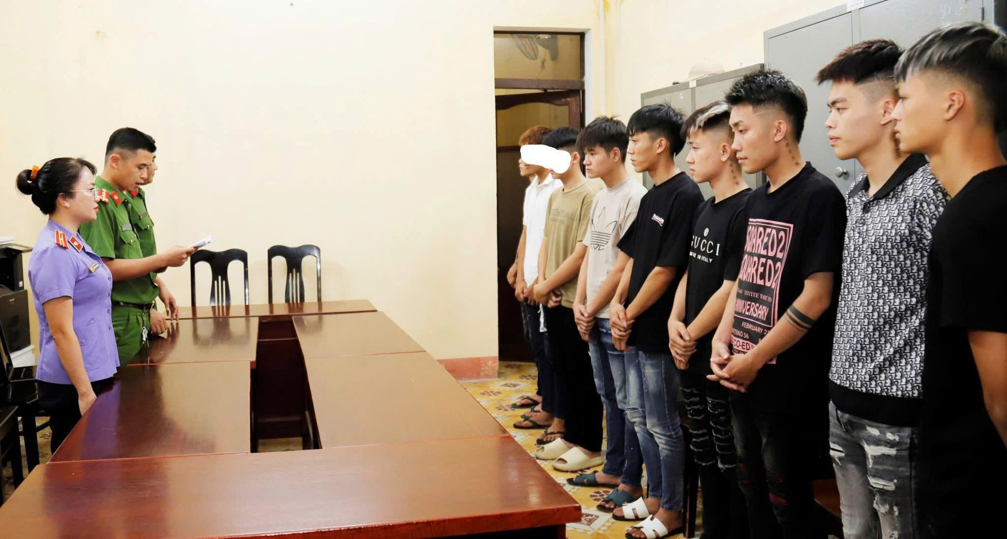 Lào Cai: Khởi tố 9 bị can gây rối trật tự công cộng tại phường Yên Bái 1 d99e7a10 2aeb 4929 afaf 8d9bfcb067ad