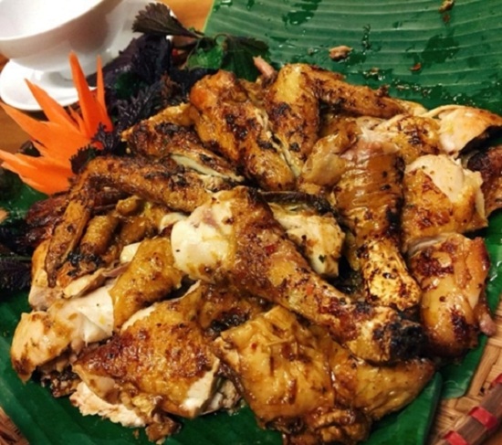 Gà nướng mắc khén