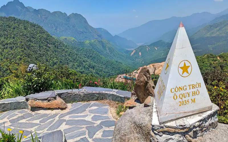Khu vực Cổng trời Ô Quy Hồ nằm ở độ cao trên 2.000m so với mặt nước biển (Nguồn: pttravel.vn)