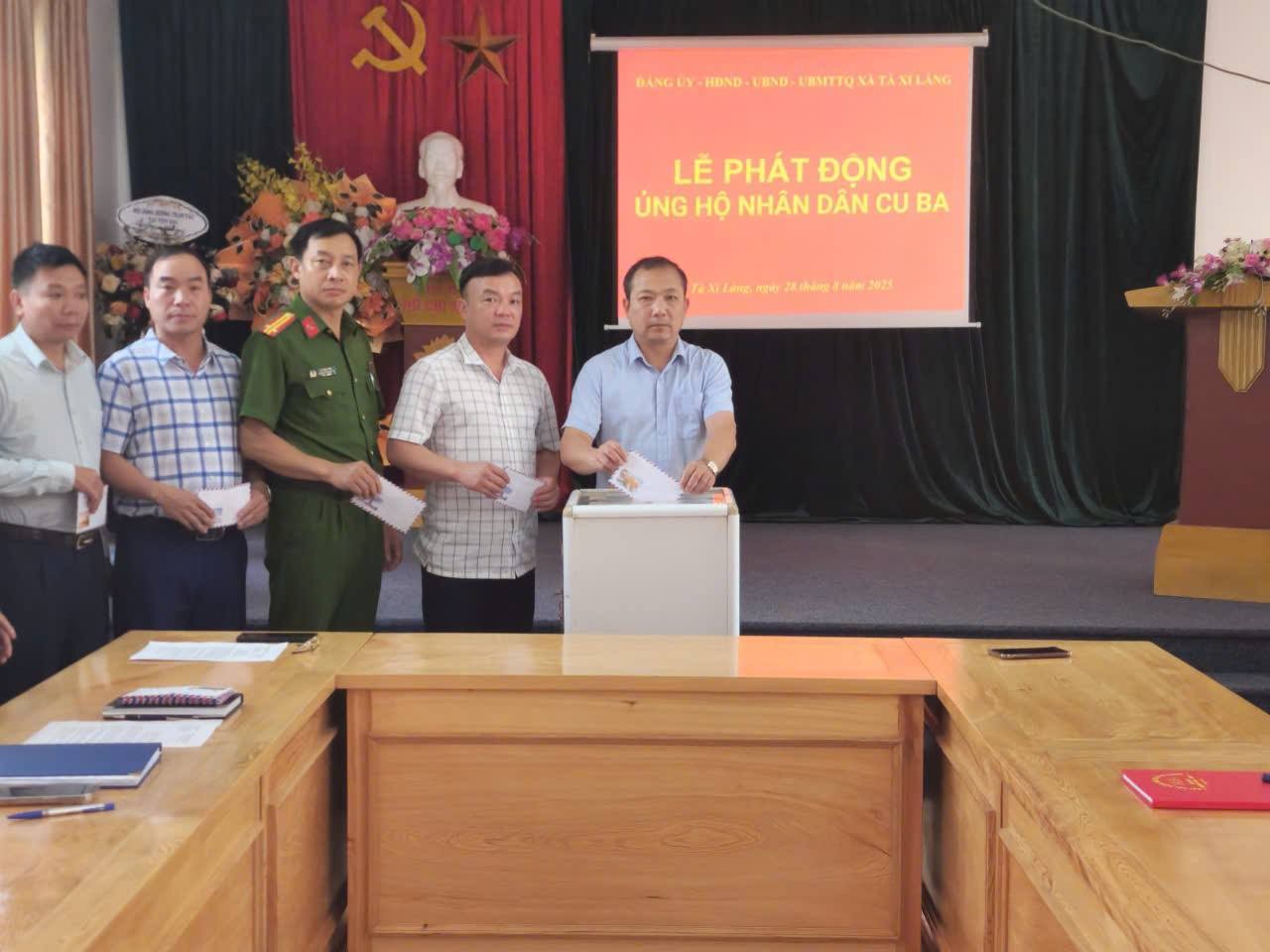 Lào Cai chung tay vì nhân dân Cuba: Hơn 248 triệu đồng được quyên góp 2 ta xi lang 1