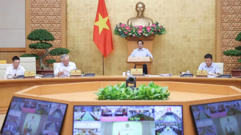thu tuong pham minh chinh chu tri va phat bieu tai phien hop chinh phu thuong ky sang 7 8 anh viet 456556