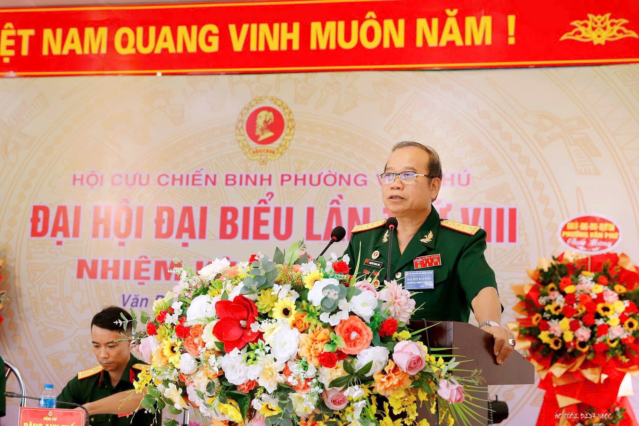 Đại hội Cựu chiến binh phường Văn Phú: Khẳng định bản lĩnh, tiếp nối truyền thống Bộ đội Cụ Hồ 2 z7056144201166 ce406a754f79464b2d53c4137a211180