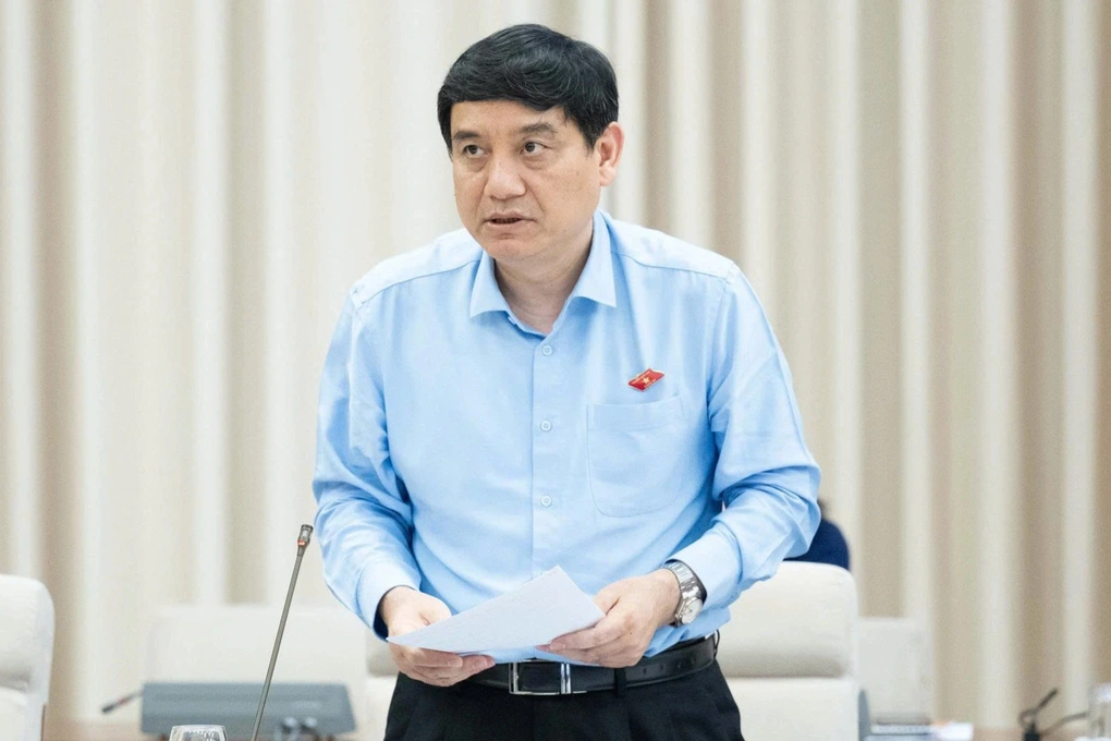 Chủ nhiệm Ủy ban Văn hóa và Xã hội Nguyễn Đắc Vinh (Ảnh: Hồng Phong).